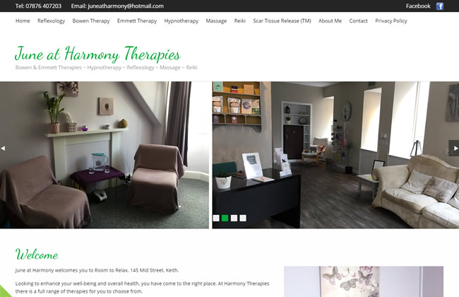 June at Harmony Therapies